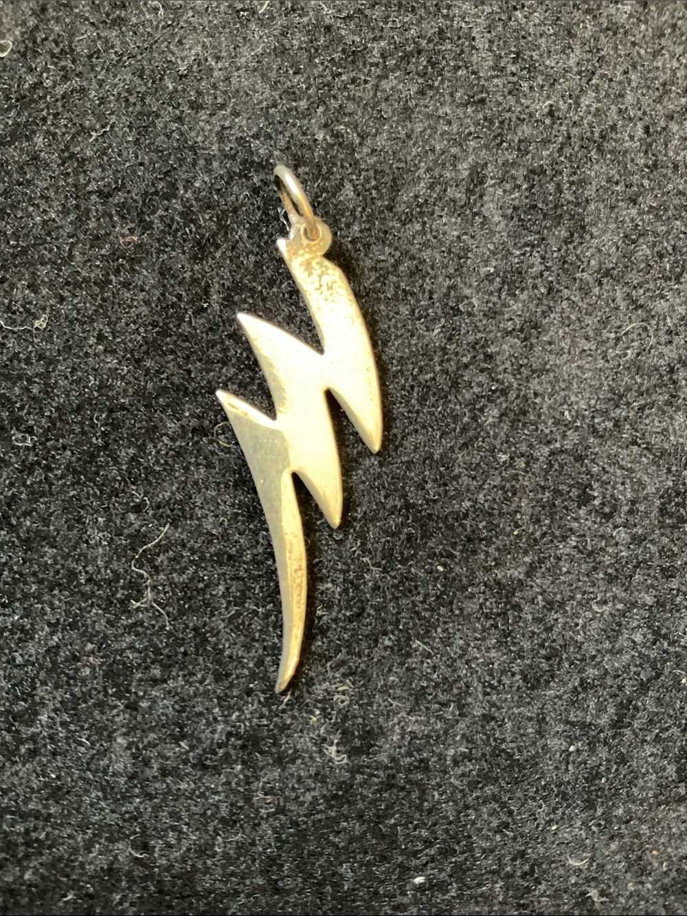 Sterling Silver Lightening Bolt Pendant